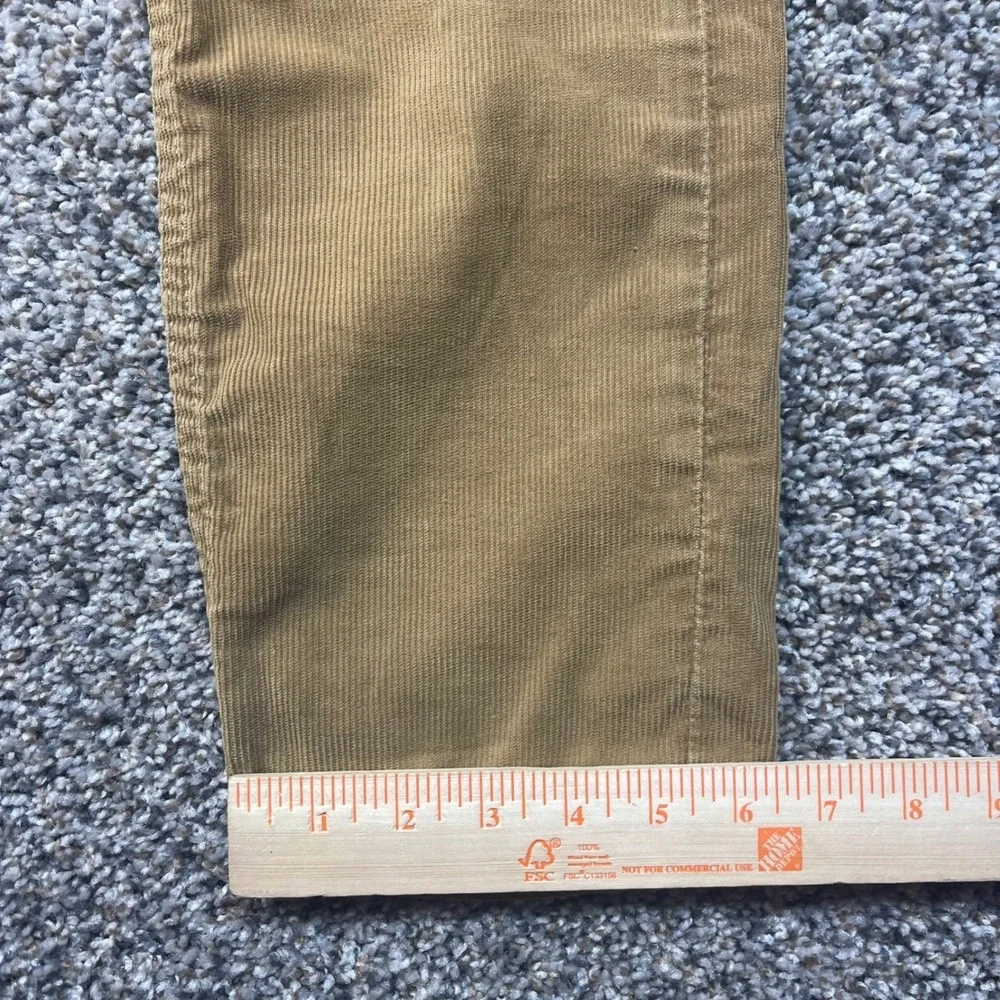 Levis 508 Men's 34x30 Regular Taper Corduroy Pants Tan Khaki Cords 508-0338